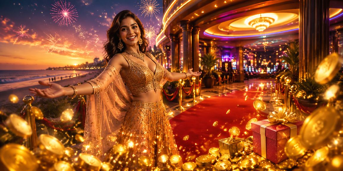 Excited players enjoying card game at Chennai Casino setting