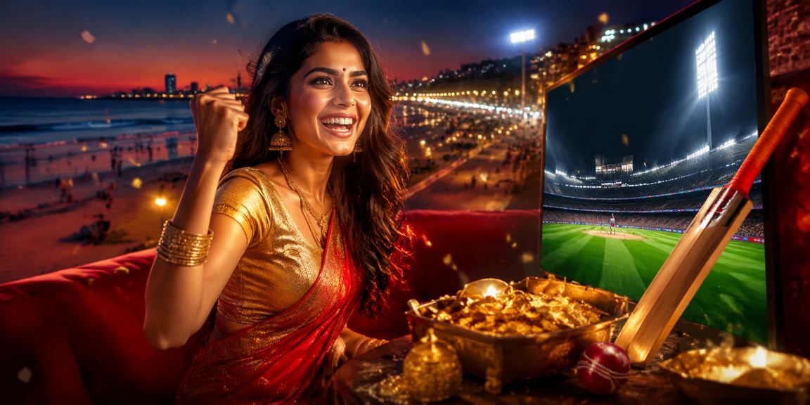 Players enjoying cricket betting at scenic Chennai Marina Beach